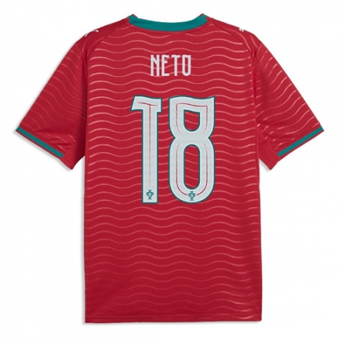 Billige Fotballdrakt Portugal Pedro Neto #18 Replika Hjemmedrakt VM 2026 Kortermet Billige Fotballdrakt Portugal Pedro Neto #18 Replika Hjemmedrakt VM 2026 Kortermet